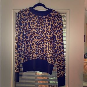 Leapord sweater never worn